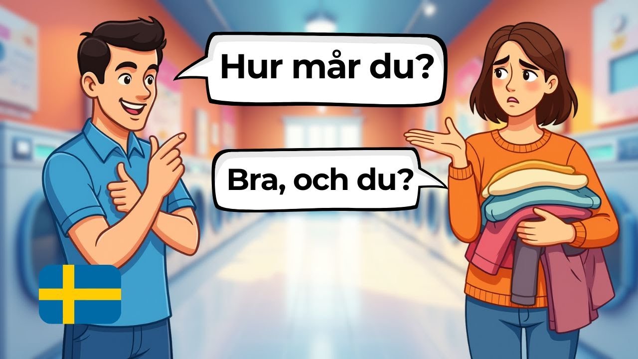 10 коротких шведских разговоров | Диалоги для начинающих