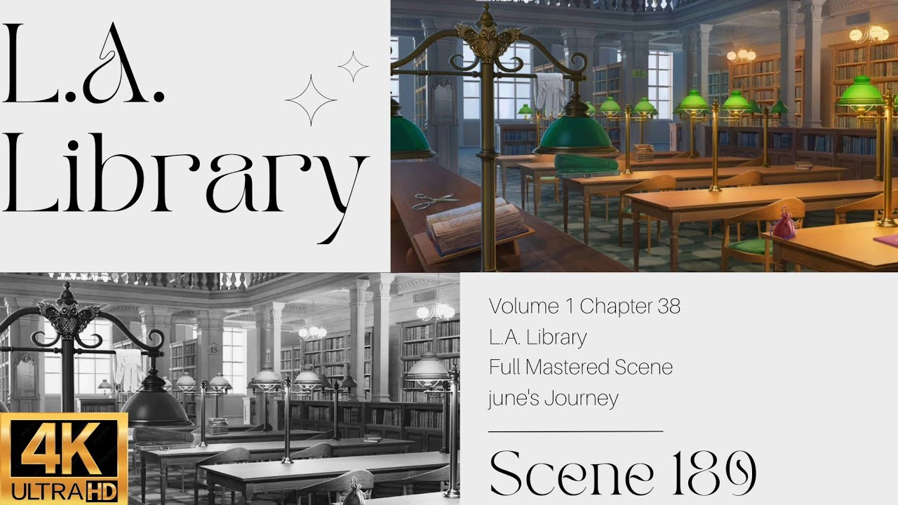 June's Journey Scene 189 Vol 1 Ch 38 L.A. Library *Full Mastered Scene ...