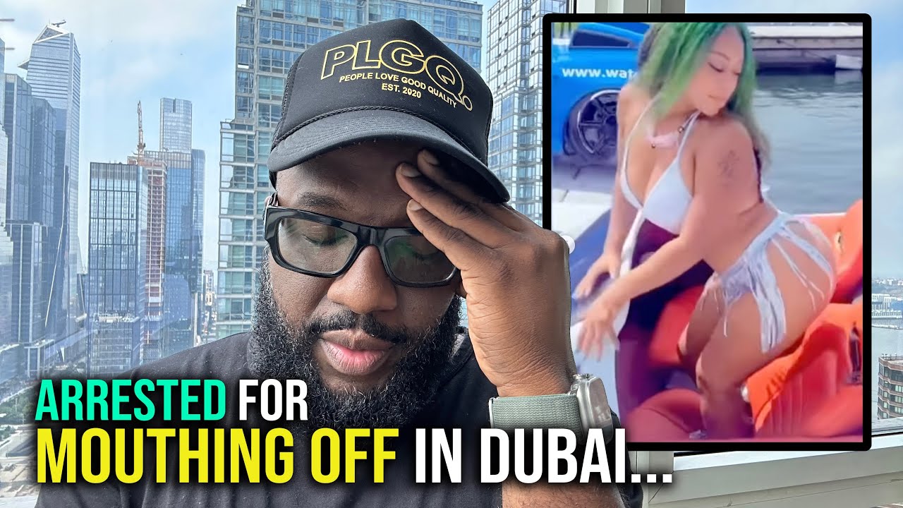 Black lady arrested in dubai