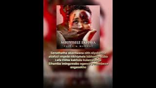 PAIGE & MSONGI - MBUYISELE EKHAYA  LYRIC VIDEO