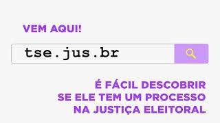 Acompanhe os processos na Justiça Eleitoral