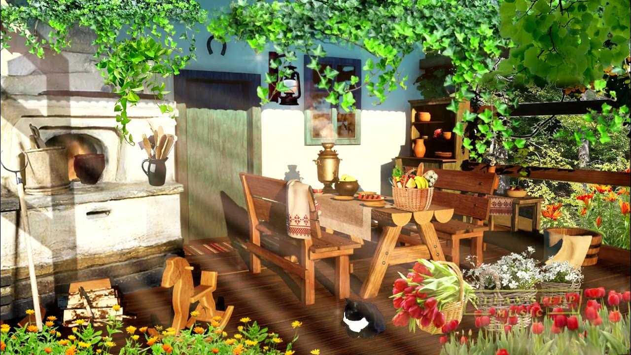 Summer Kitchen Ambience. Sound Assortment. ASMR Triggers For Sleep