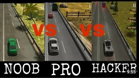 traffic racer |noob vs pro vs hacker | full speed😱 |gameplay|