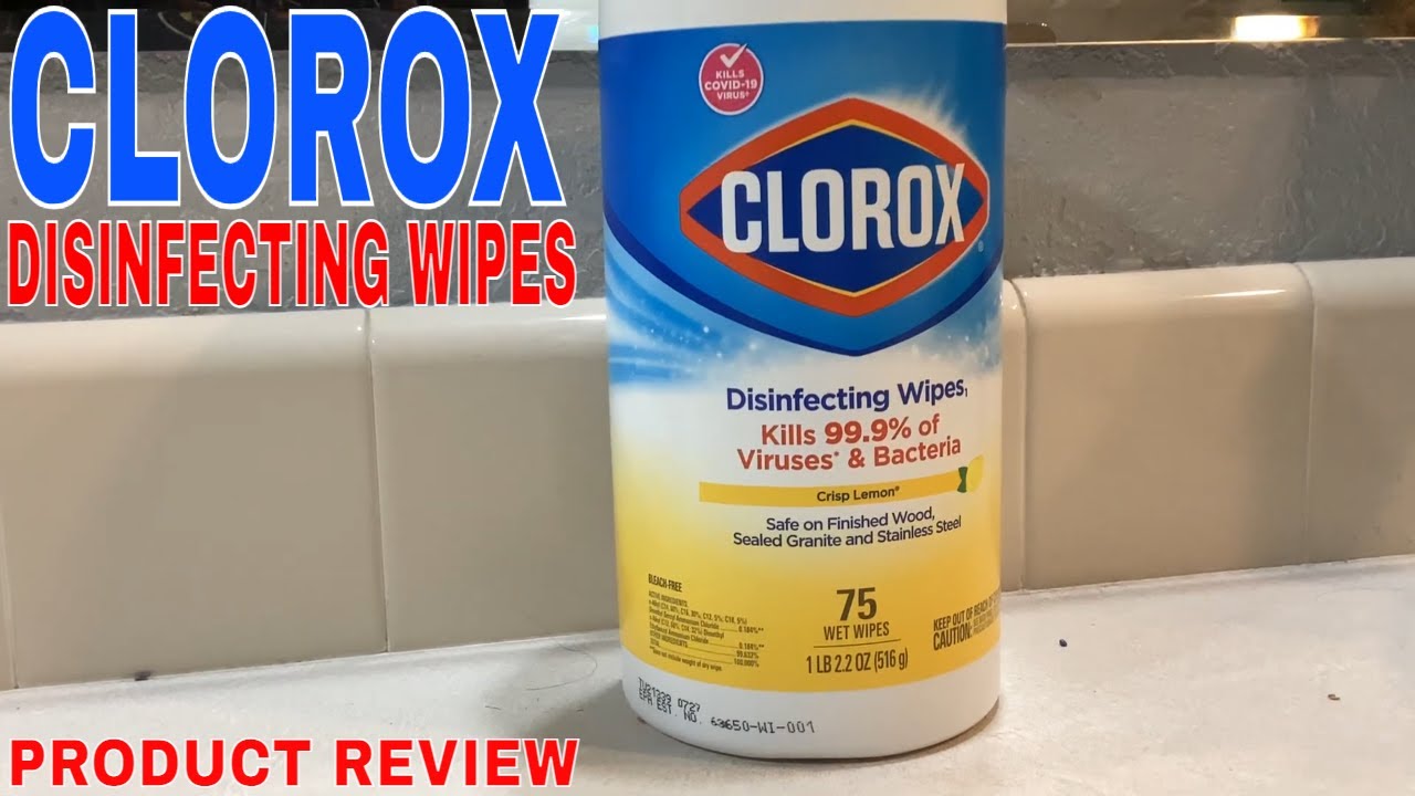 ✅  Clorox Disinfecting Wipes 🔴