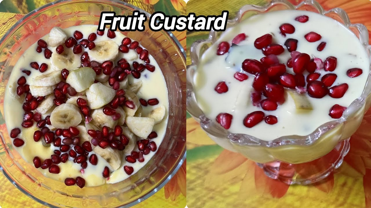 Fruit Custard Recipe|Ramadan Special |ফ্রুট কাস্টার্ড রেসিপি|Mou's Kitchen 