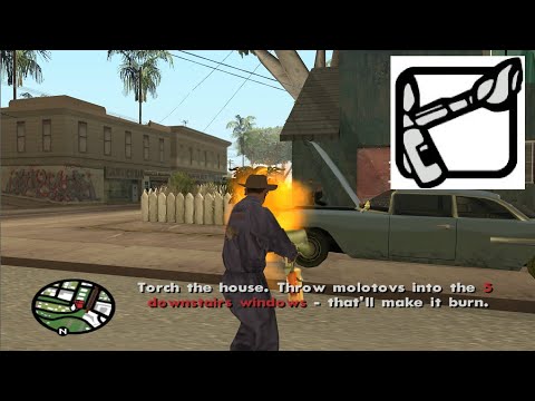 Burning Desire With A Flamethrower C R A S H Mission 1 GTA San Andreas