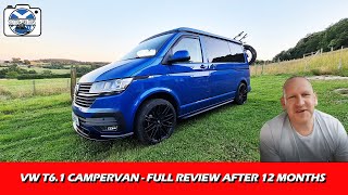 VW T6.1 Campervan review after 12 months of ownership