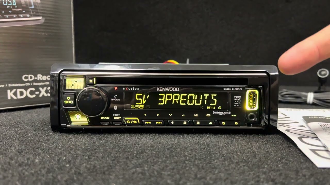 KENWOOD KDCX305 Radio at AUDIO EXPRESS - YouTube