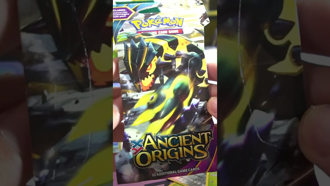 XY Ancient Origins Pack Opening (BIG PULL!)