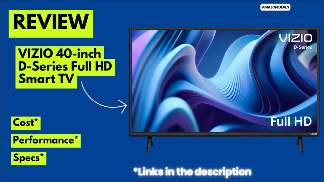 VIZIO 40-inch D-Series Full HD Smart TV Review | Best Budget Smart TV 2025! Netflix, Gaming