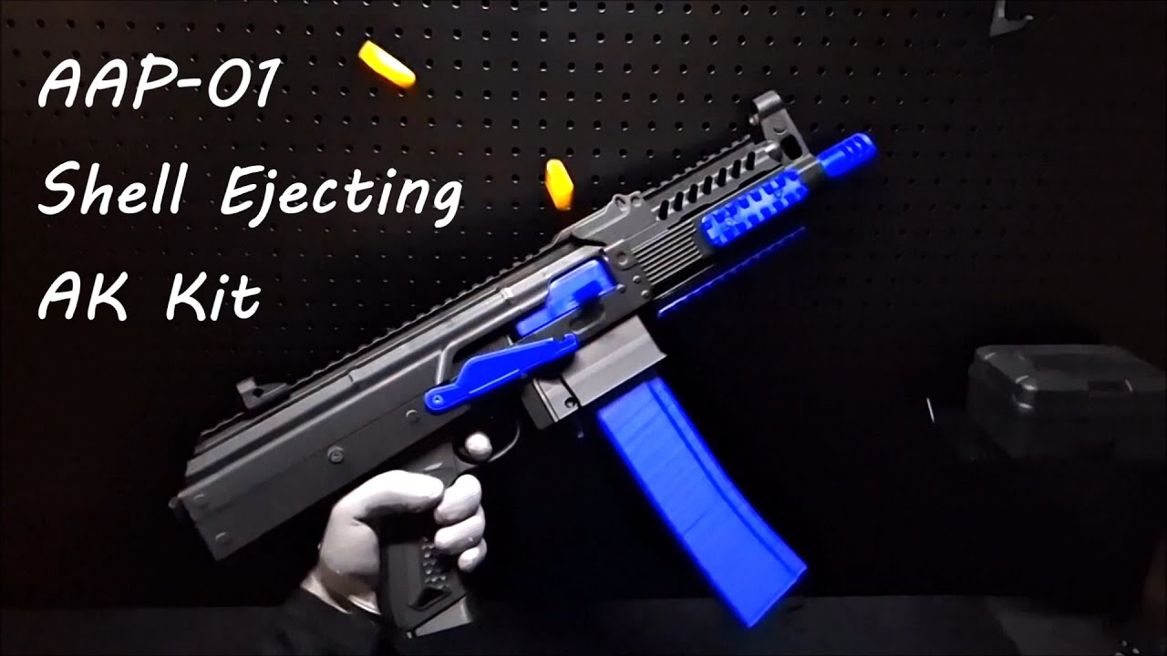 3D Printed shell ejecting AK kit for aap01 Airsoft [ACK-9]