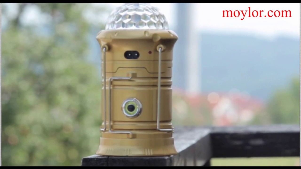 Multi-Function New Colorful Stage Lights Camping Lamp Flashlight Lantern Dance Lamp