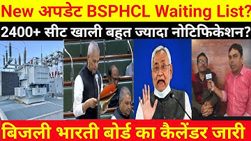 New Update BSPHCL Waiting List People? 2400+ New Recruitment will be available very soon || Will ...