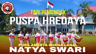 TARI PEMENDAK PUSPA HREDAYA, Pura Amerta Buana Lanal Denpasar, Natya Swari
