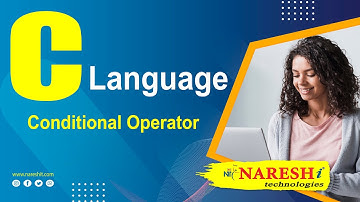 Conditional Operator in C | C Language Tutorials
