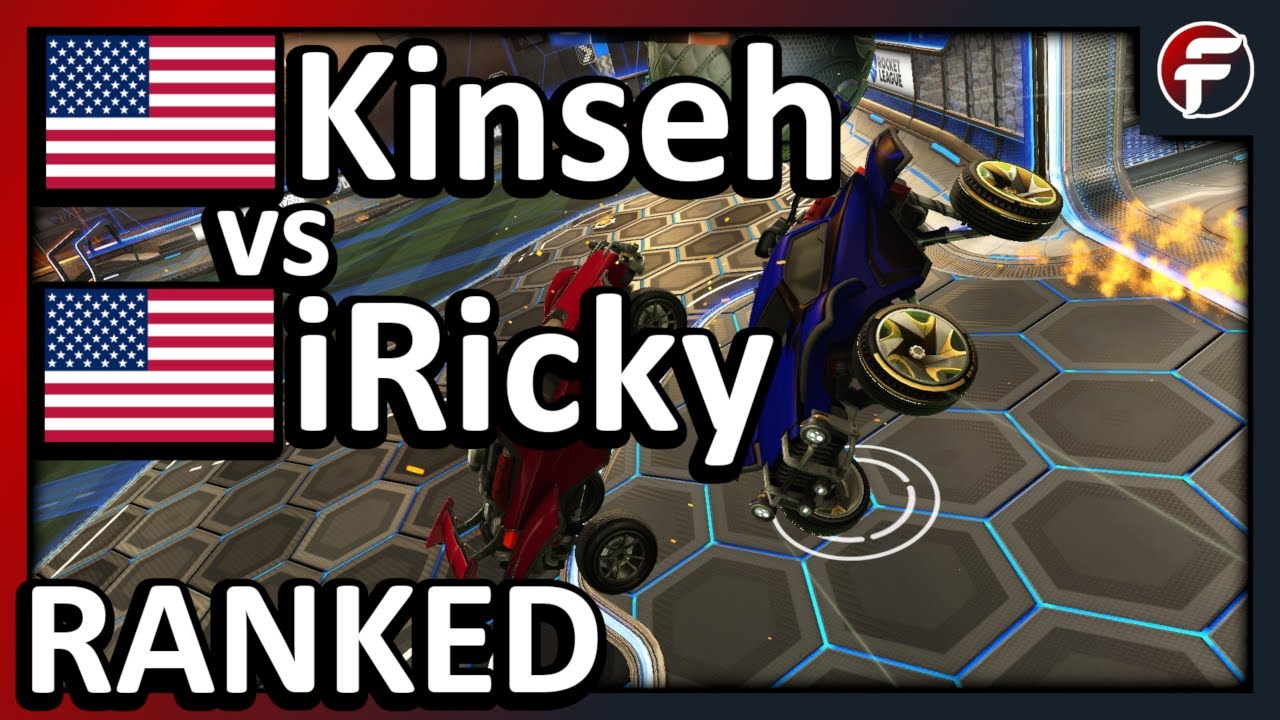 Kinseh vs iRicky | Ranked Rocket League 1v1