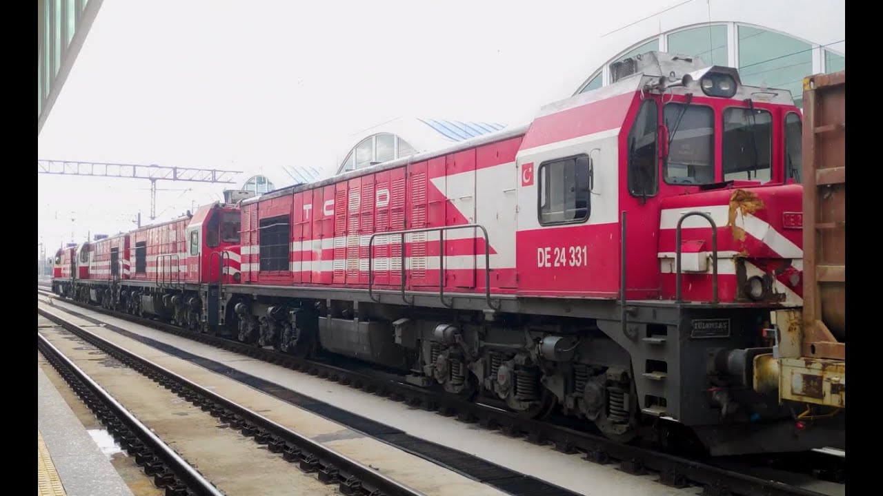 DE 24361 - DE 24382 - DE 24256 - DE 24331 - DE 24163 - DE 33061 ESKİŞEHİR GAR GEÇİŞLERİ