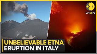 Europe's Largest Active Volcano Erupts In Sicily | WION News