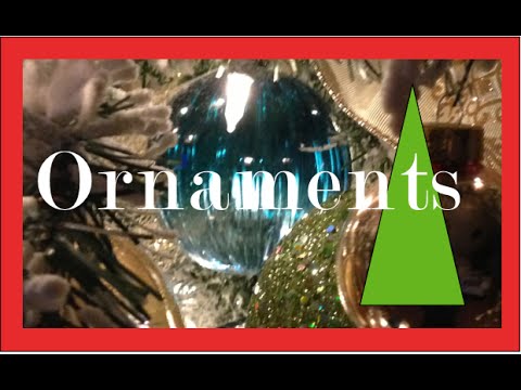 Ornaments and Christmas Balls on a Christmas tree | Christmas Decorations
