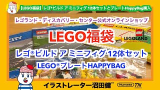 【LEGO福袋】レゴ®ビルド ア ミニフィグ 12体セットとプレートHappyBagの購入レビュー（レゴランド®・ディスカバリー・センター公式オンラインショップ）LEGO基礎版 LEGOcity