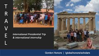 Global Honors Overview