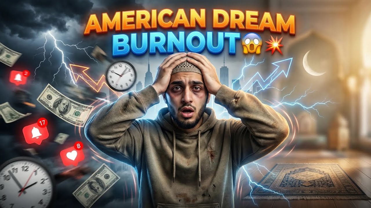 Why the American Dream Is Draining Muslim Iman | Burnout Anxiety & Faith in America 