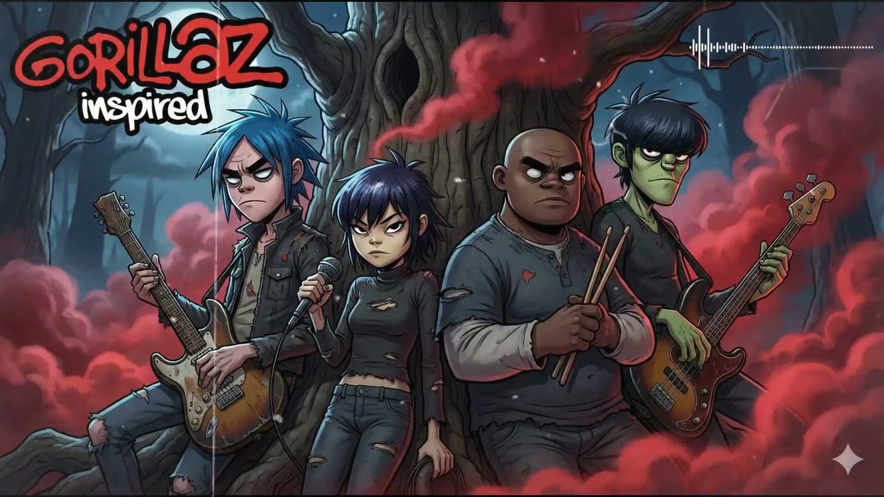 Kill Bill [UNDERGROUND] – Psycho Album REBOUND – Gorillaz Inspired AI Remix | Trip-Hop, Alt Hip-Hop