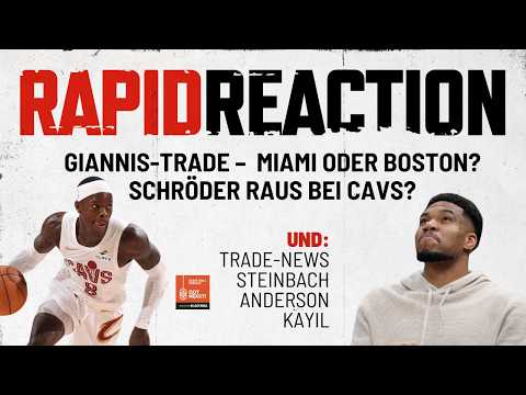 Giannis-Trade vor dem Abschluss? + NBA Draft 2026: Steinbach, Anderson, Kayil  || RAPID REACTION