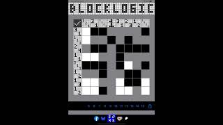 Blocklogic Nonogram Solutions for Puzzles of size 8 for June 10, 2025. Logic game for iPhone screenshot 2