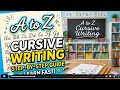 ABC Song | Learn ABC Alphabet Letters | Practice A-Z With Me | Cursive Writing A To Z #tutorial 