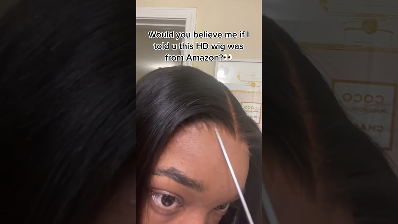 Would you believe me if I told u this HD wig was from Amazon? 
