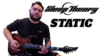 Sleep Theory | Static | Guitar cover | Tabs on screen