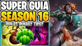 GUIA DE RENATA GLASC SEASON 16 | COMO JUGAR RENATA GLASC SOPORTE FACIL Y RAPIDO | BUILD, RUNAS, TIPS