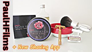 Gillette Aristocrat 1946-7 DE Razor | PantaRei "Marrakech" Shaving Soap + New Shave Den App. screenshot 5
