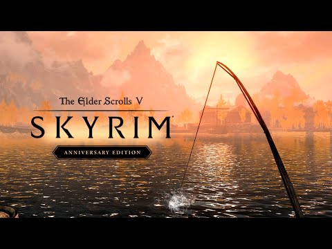 Видео: Skyrim AE - Легенда, Выживание и Лучник! 42 Рыбалка и Новые Квесты Рифта.