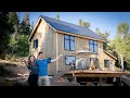 FINISHING OUR METAL ROOF!!! | BUILDING OUR OWN HOME