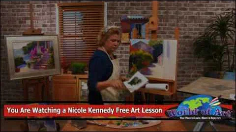Indicating Branches and Greenery in Oils With Nico...