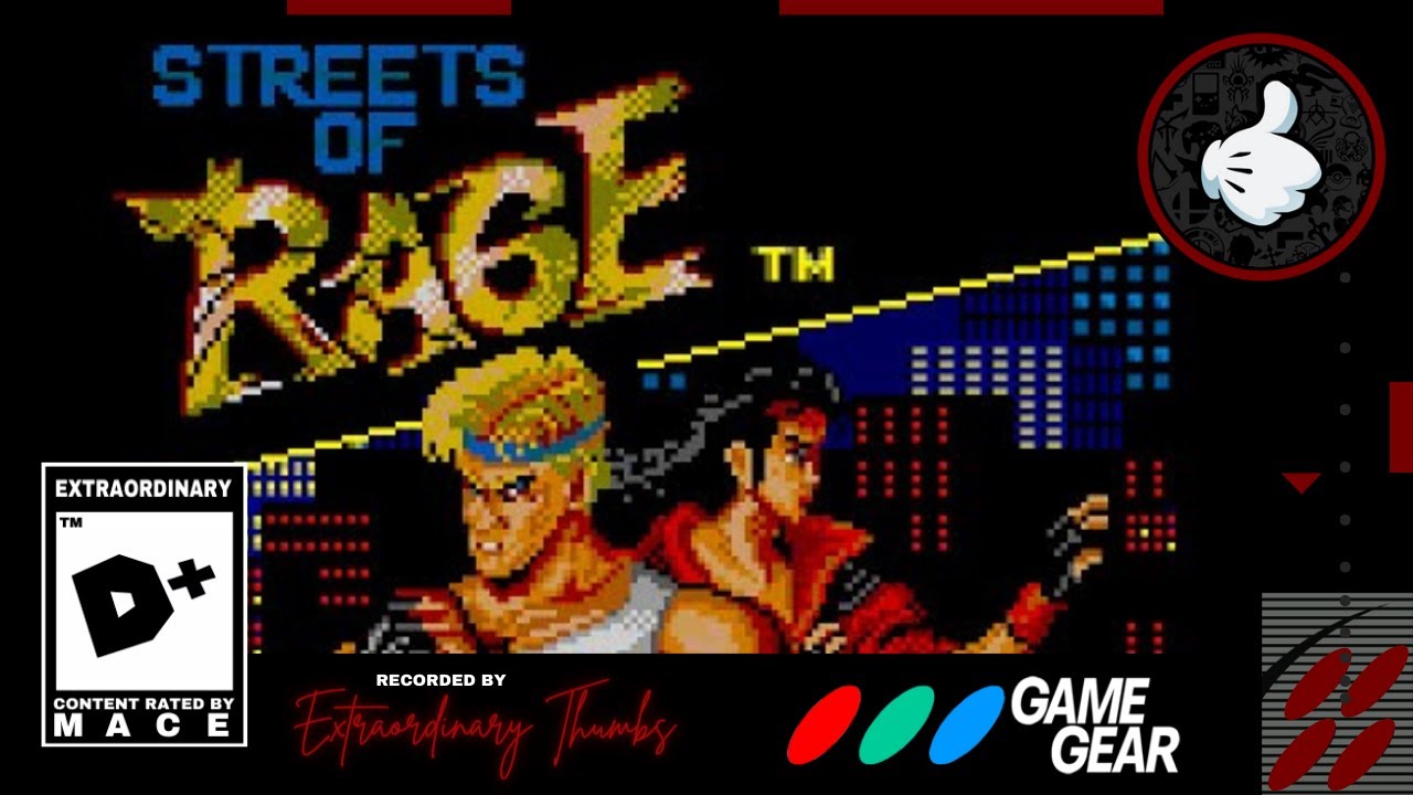 Streets of Rage (GG) - Axel Playthrough