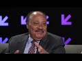 Martin Luther King III and Arndrea Waters King in the 2023 SXSW Studio