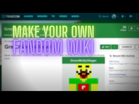 Hoe om uw eigen fandom wiki