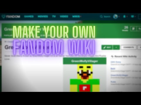 How to create your own Fandom wiki