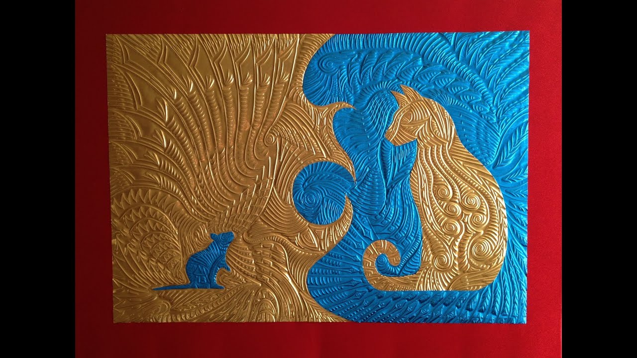 Embossed Metal Artwork YouTube