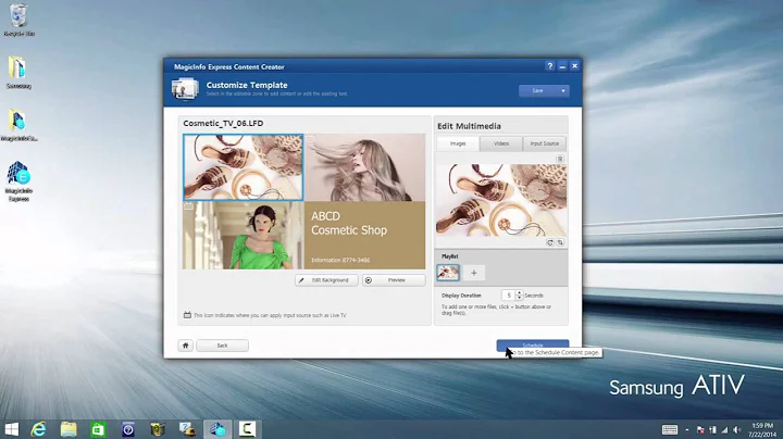 SMART Signage TV - From SW Installation To Content Creation