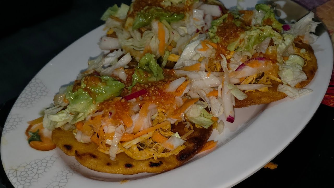 Gorditas de papas a mi estilo .