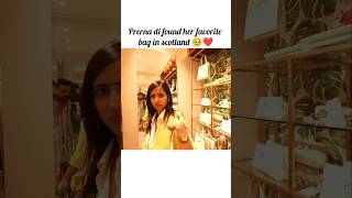 Prerna di found her favorite bag in scotland 🥹❤️ @triggeredinsaan #liveinsaan #shorts