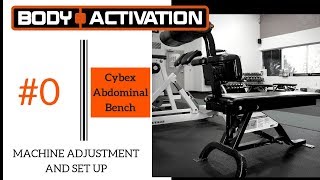 Cybex Ab Bench Machine Adjustment