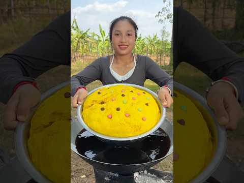 Cooking yummy deep fried cake recipe