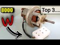 TOP 3 DIY - 220V Generators - how to make free electricity - new 2021