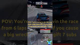 I'm sure it was worth 7 gifted subs #twitch #streamhighlights #gaming #nascar @SremeTv