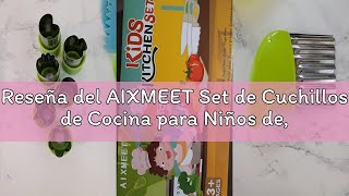 Reseña Del Aixmeet Set De Cuchillos De Cocina Para Niños De,Cuchillo Niños Montessori,Cuchillos De S
